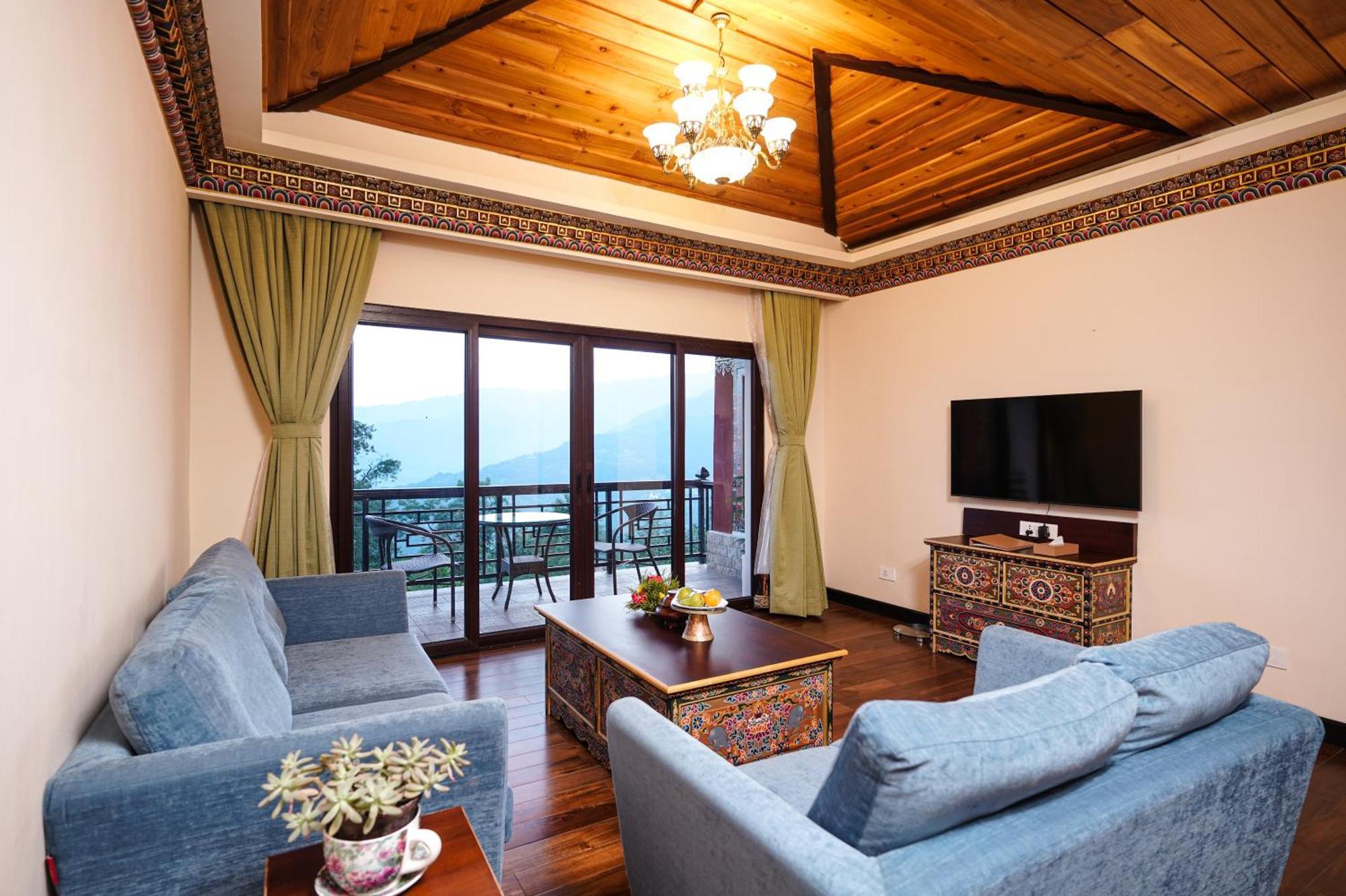 Denzong Regency- Luxury Mountain Retreat Spa & Casino Gangtok Exterior foto